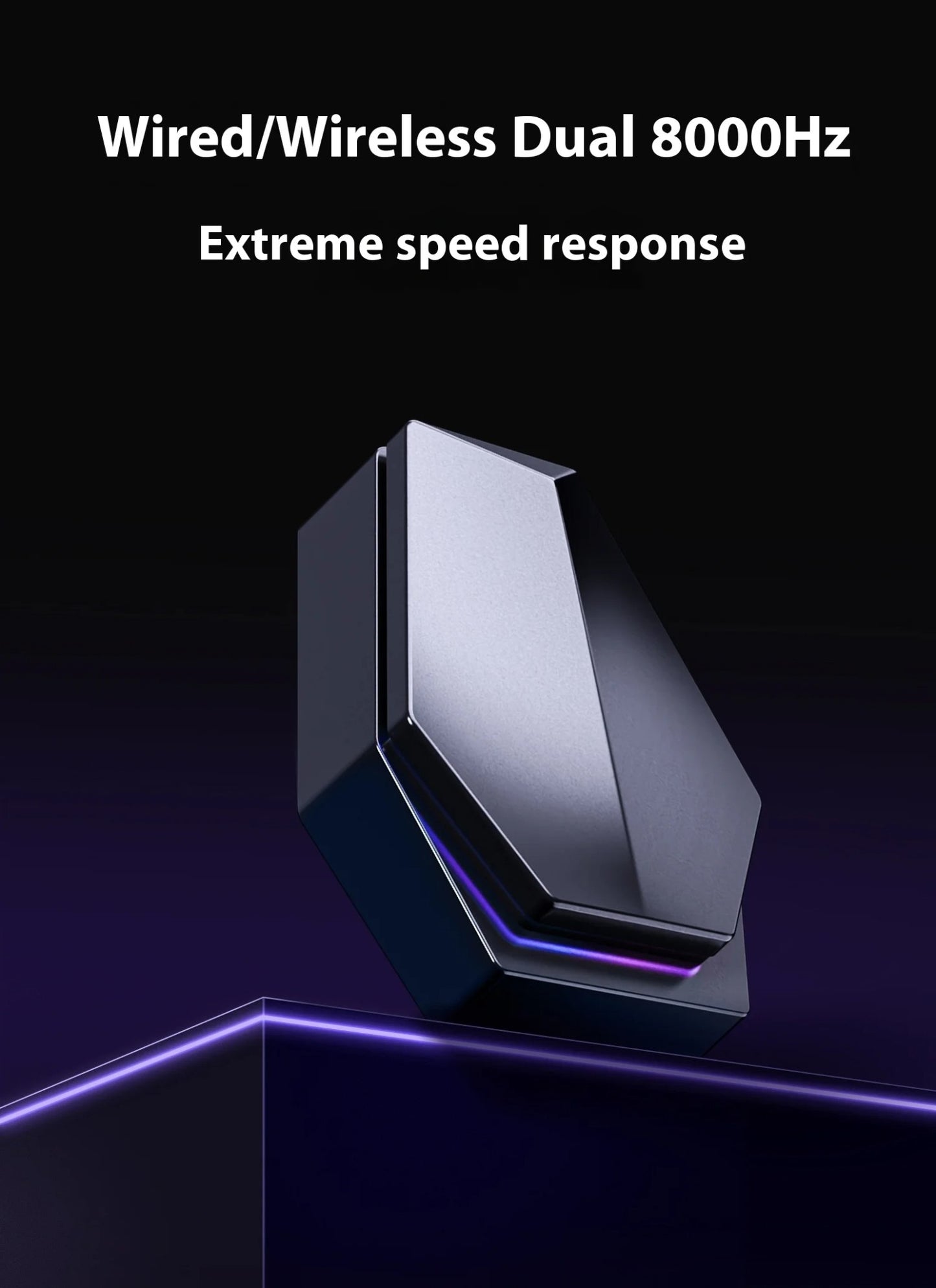 NOVO ATK BlazingSky U2/v2 EM ESTOQUE Mouse Gamer Sem Fio PAW3950 8k 3 modos Duplo 39g Leve Mouse E-sport Acessório Personalizado
