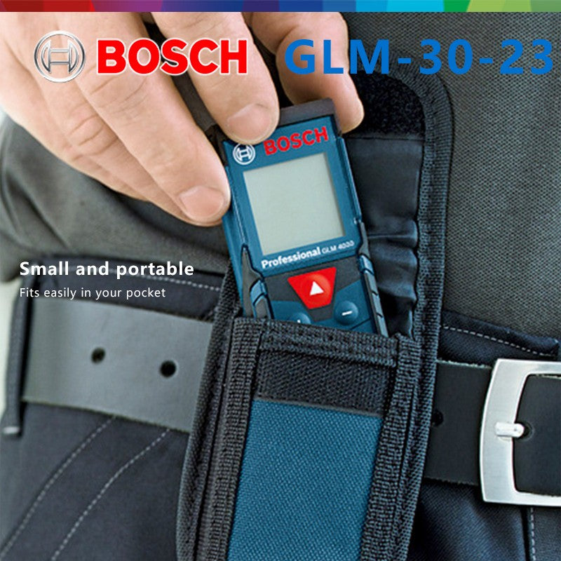Medidor de Distância a Laser BOSCH GLM 30-23 Original Botão Duplo Alta Precisão Leve Tela Moderna Medição Sem Bateria