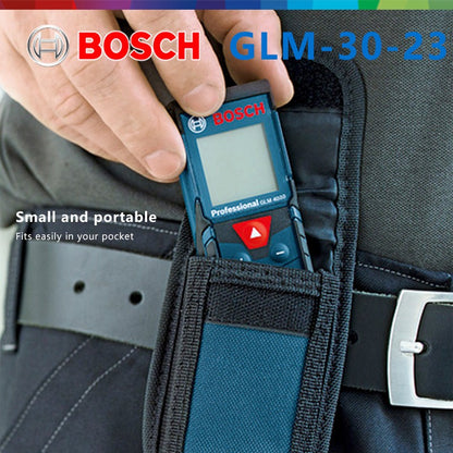 Medidor de Distância a Laser BOSCH GLM 30-23 Original Botão Duplo Alta Precisão Leve Tela Moderna Medição Sem Bateria