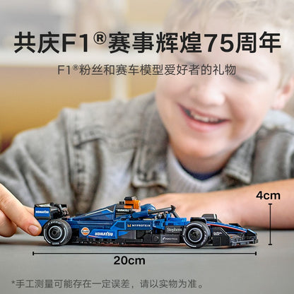 Lego Speed 77249 Williams F1 Racing Menino Brinquedo de Blocos de Construção Infantil Presente