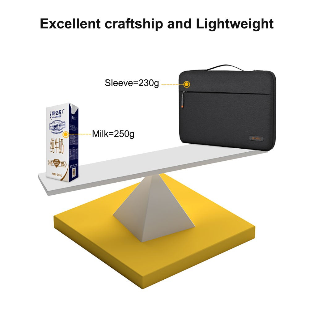 WIWU Waterproof Laptop Sleeve for MacBook Pro 14 2023 A2779 Laptop Bag Case for MacBook Air 13 Fashion Notebook Bag 14 15.6 inch