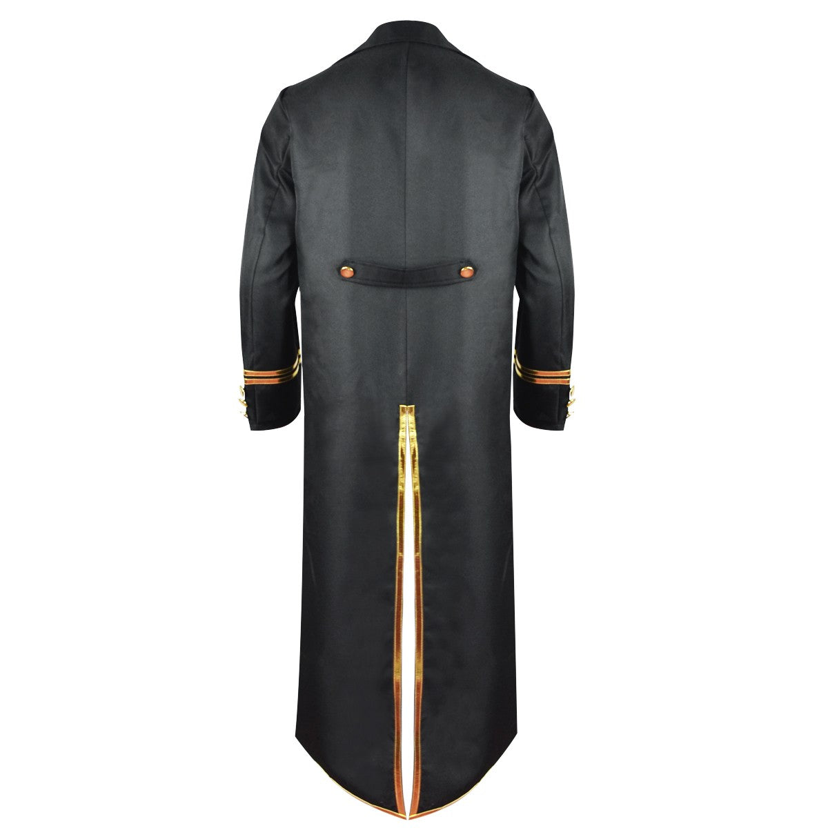 Halloween Costume Men Tuxedo Medieval Vintage Costume Male Mid-Length Punk Vintage Gilt Tuxedo Stage Performance Clothing