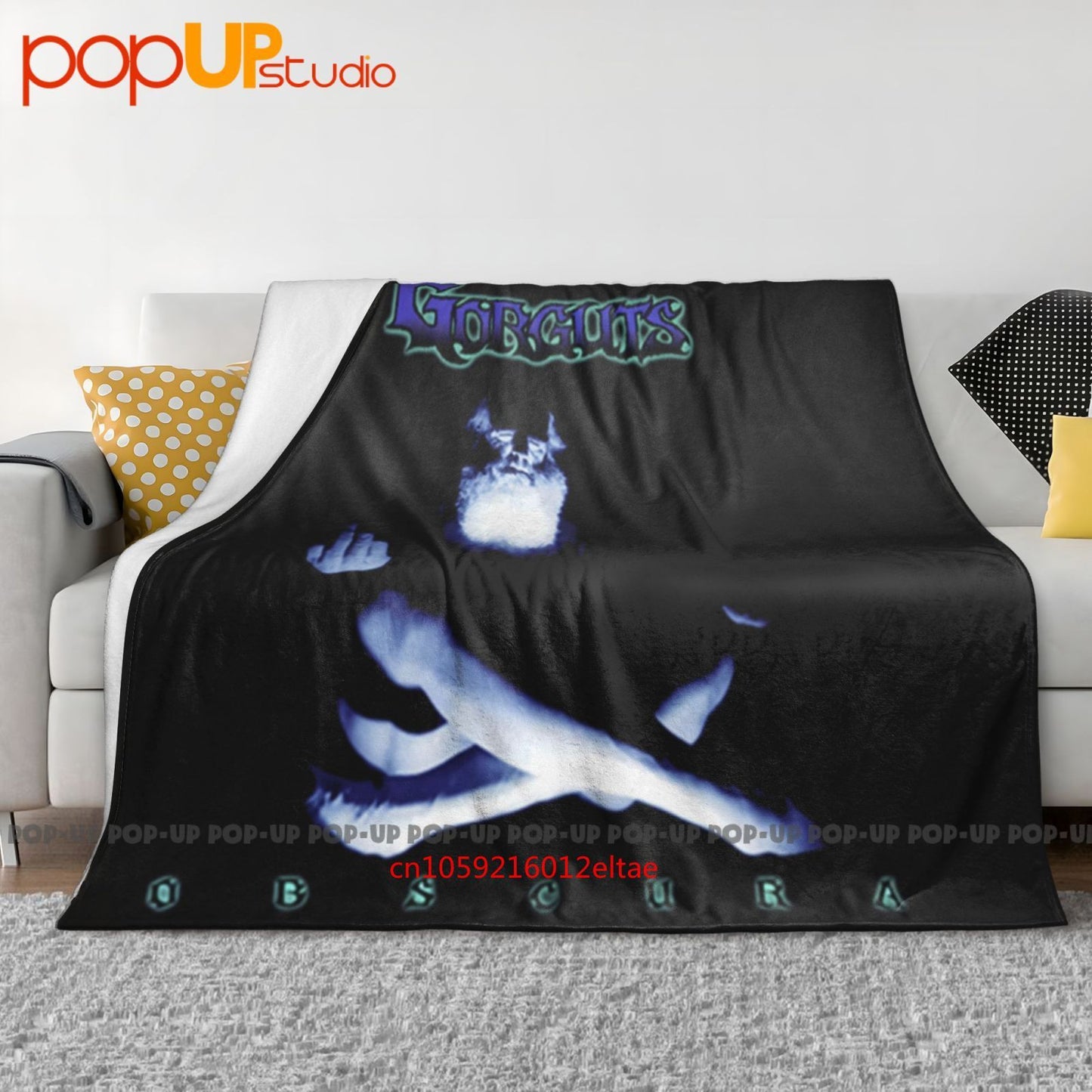 Gorguts Obscura 1998 Manta Ultra Macia Colcha Inverno Capa de Sofá Capas de Cama