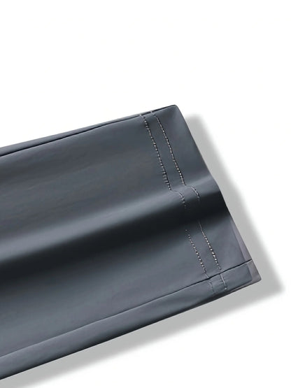 Calça Jogger Masculina De Secagem Rápida, Respirável, Com Cordão Na Cintura, Elegante E Elástica, Para Fitness