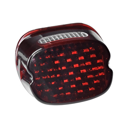 Lanterna traseira de LED de motocicleta para Harley Touring Road King FLHR Softail FL Sportster XL883 1200 Dyna Fat Boy luz de freio traseira