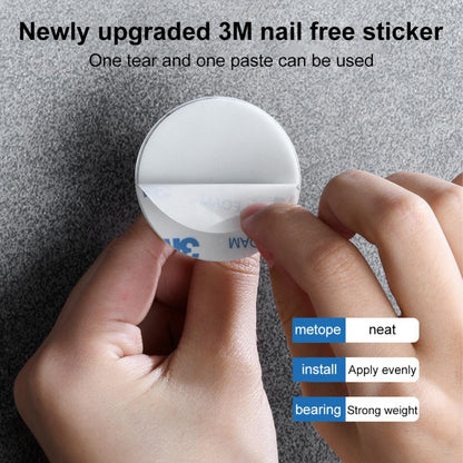 1/3PCS Hook Self-Adhesive 304 Stainless Steel Storage Hanger Towel Key Umbrella Holder Rack Kitchen Bathroom Home Accessories