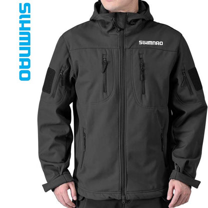 Conjunto de Jaqueta Tática Corta-vento, Impermeável e à Prova de Frio para Inverno 2025, Conjunto de Pesca, Jaqueta Grossa de Algodão Quente, Conjunto de Montanhismo