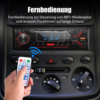 ESSGOO 1 Din Car MP3 Player Radio Autoradio Bluetooth FM TF AUX Color Multimedia Audio Stereo for Vehicle