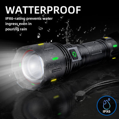 2000 Meters Super Bright White Laser Flashlight USB Rechargeable Torch High Power  Outdoor Camping Emergency Tactical Lantern