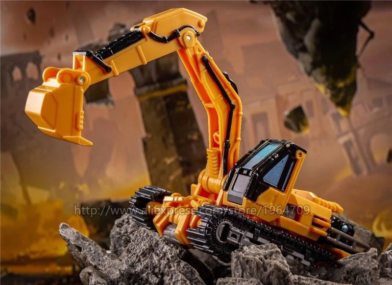 DD02 Anime Transformation Toys AOYI 8 EM 1 Boneco Articulado Maneiro Modelo Scrapper G1 KO SS60 Devastator Engenharia Carro Robô Menino