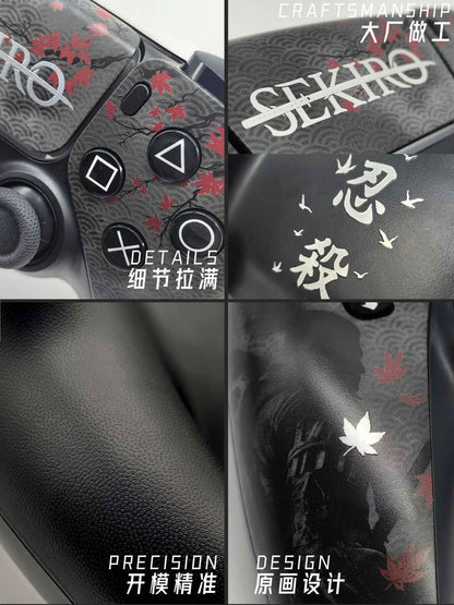 For PS5 Controller Shell, Wolf Custom Faceplate Cover with Touchpad for DualSense, Replacement for BDM-010 To 050