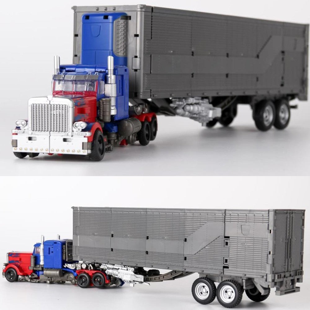Baiwei Trailers TW1122 Brinquedos de Transformação Optimus Commander Robô TW1022 Contêiner Tático CY01 Modelo KIT Figura de Deformação
