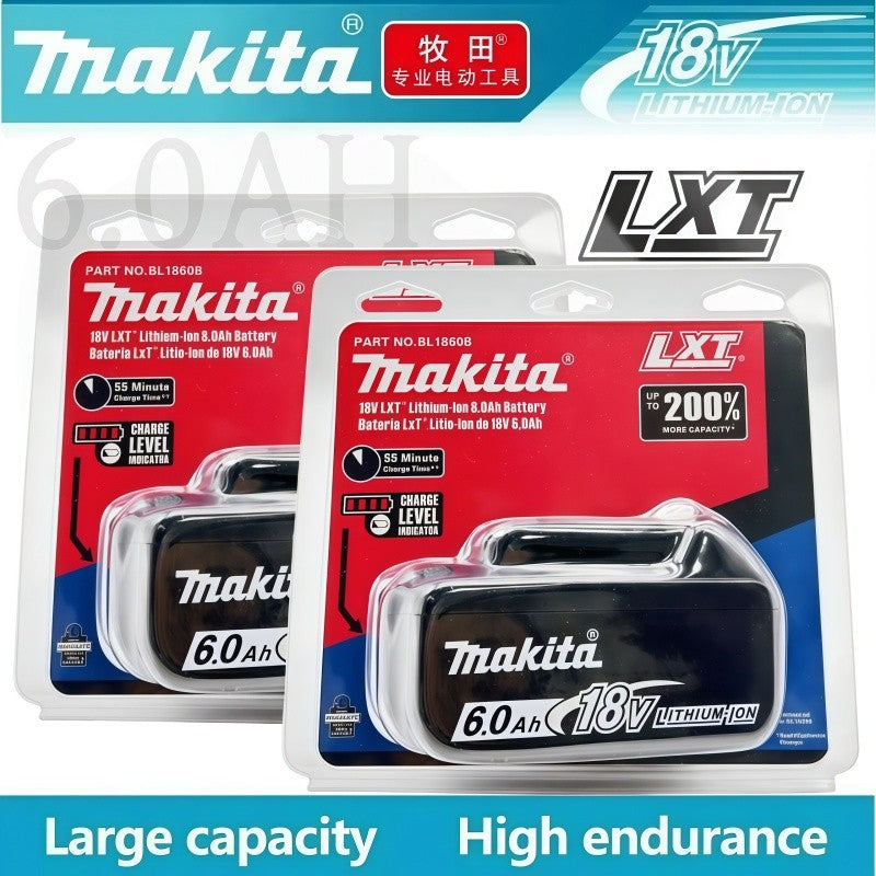 Bateria Recarregável Original Makita 18V 6.0Ah, para Bateria de Ferramentas Elétricas Makita BL1860 BL1830B BL1840 BL1840B BL1850 BL1850B