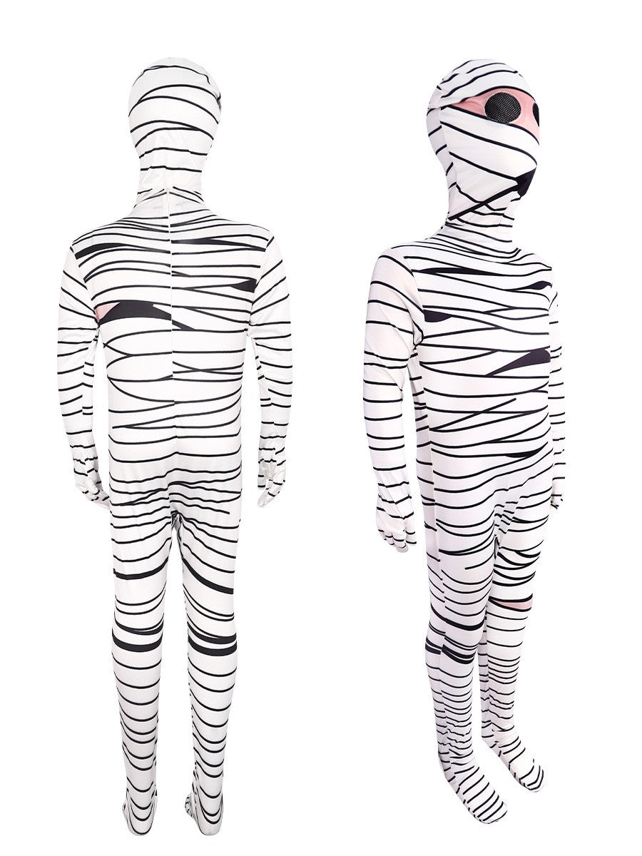 Halloween Costumes for Kids Siren Head Cosplay Bodysuit Boys Girls Anime Black Cat Character Fancy Dress Carnival Party Clothing