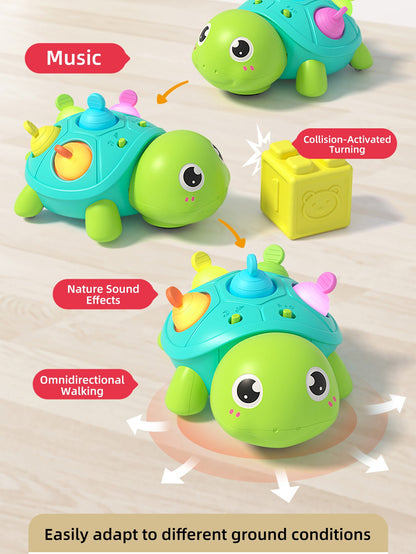 Baby Toys Turtle Crawling Toys Games for Babies Infant Toddlers Moving Educational Interactive Development 6 12 Months Babies