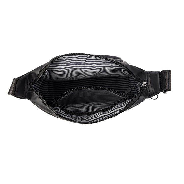 1 piece of minimalist messenger bag, Mailman bag, adjustable shoulder strap, zipper closed, fade resistant, durable for daily co