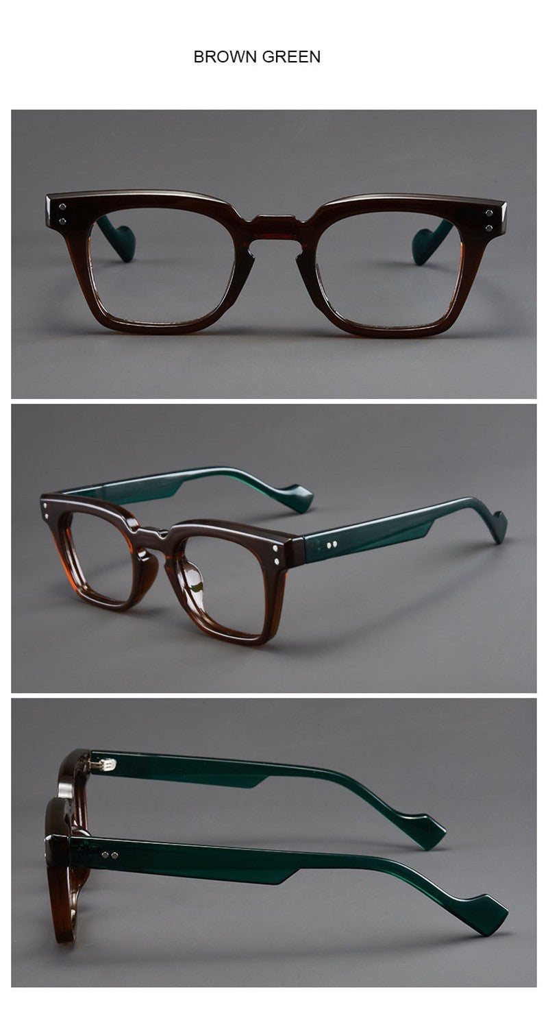 2025 New Large Frame Square Presbyopic Reading Glasses Women Men Vintage Spectacles With 0 +1.0 +1.5 +2.0 +2.5 +3.0 +3.5 +4.0