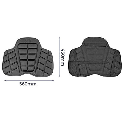 Almofada Universal 3D Conforto de Ar Gel Para Assento de Motocicleta Capa Almofada de Alívio de Pressão Travesseiro de Moto Descompressão Almofada de Resfriamento