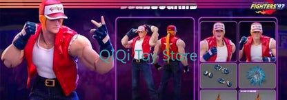 Em estoque Engolindo o Tempo SNK Genuíno Rei do Boxe 97 Terry Bogard 1/12 Boneco Articulado Modelo Artesanal