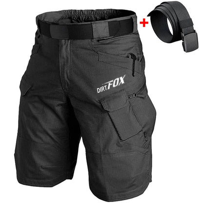 DIRTFOX Men Cycling Shorts Summer Mtb Downhill Pants Waterproof Racing Male Bicycle Clothing Road Bike Motorcycle Cargo Bottoms