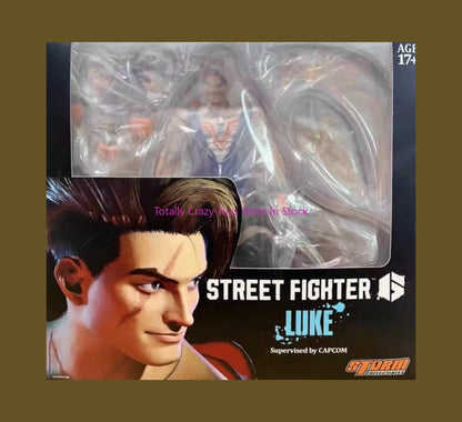in stock Original Storm Toys Street Fighter 6 Luke In Stock Anime Action Collection Figures Model Toys