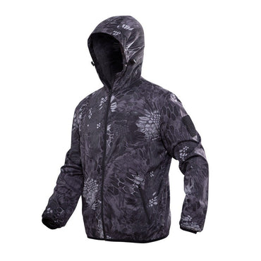 2025 New Thin Army Military Jackets Lightweight Quick Dry Windbreaker Jacket Summer Waterproof Tactical Skin Jacket Raincoat Men