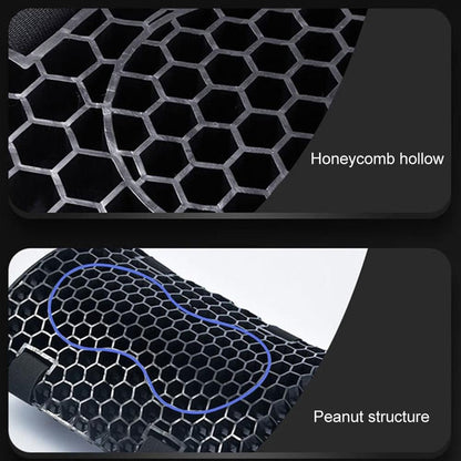 Capa de Banco Universal Antiderrapante para Alívio de Pressão Almofada de Assento de Moto Confortável Colmeia de Gel Acessórios para Moto