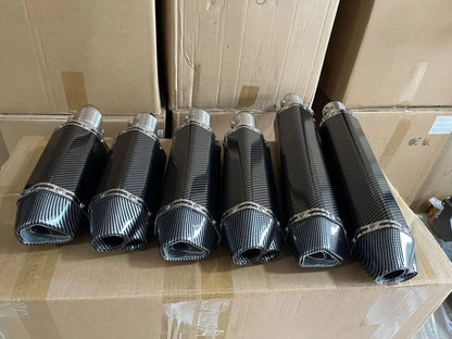51mm Escape Moto Tube Motorcycle Exhaust Muffler