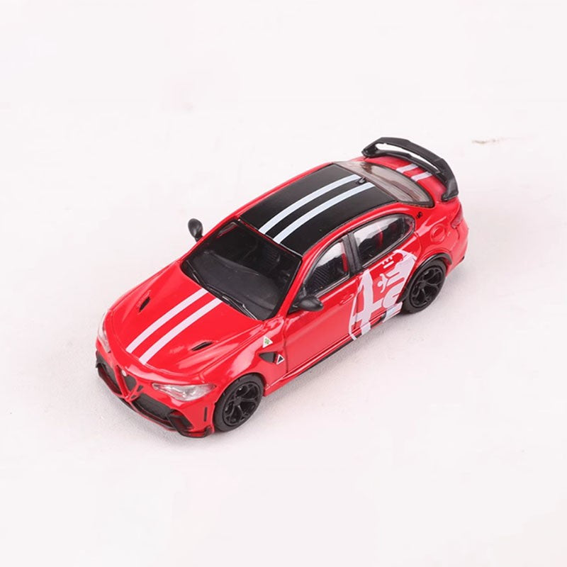 Diecast Original 1:64 Scale Alfa Romeo GTAm Miniature Simulation Alloy Car Model Collection Decoration Toy Gift Souvenir Display