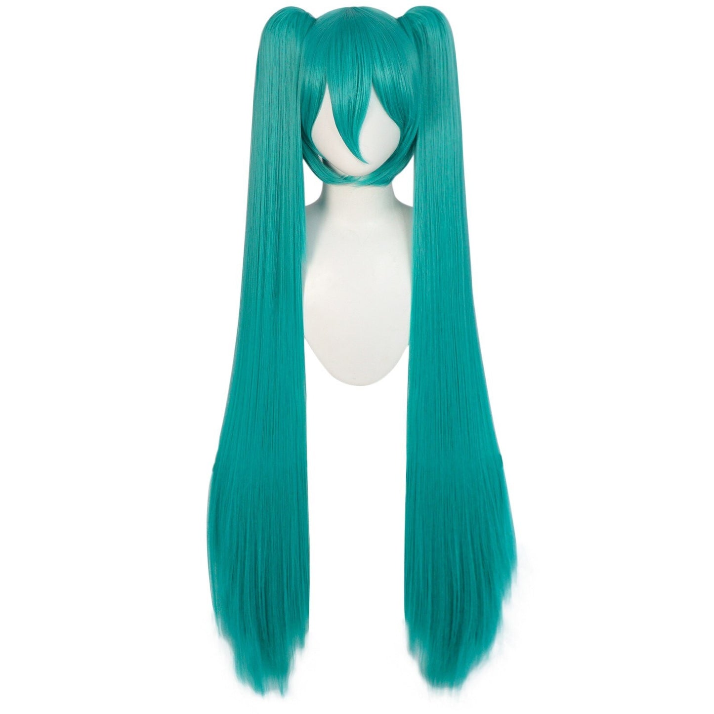 42inch Green Anime Long Synthetic Hair Lolita Cosplay Halloween Wig