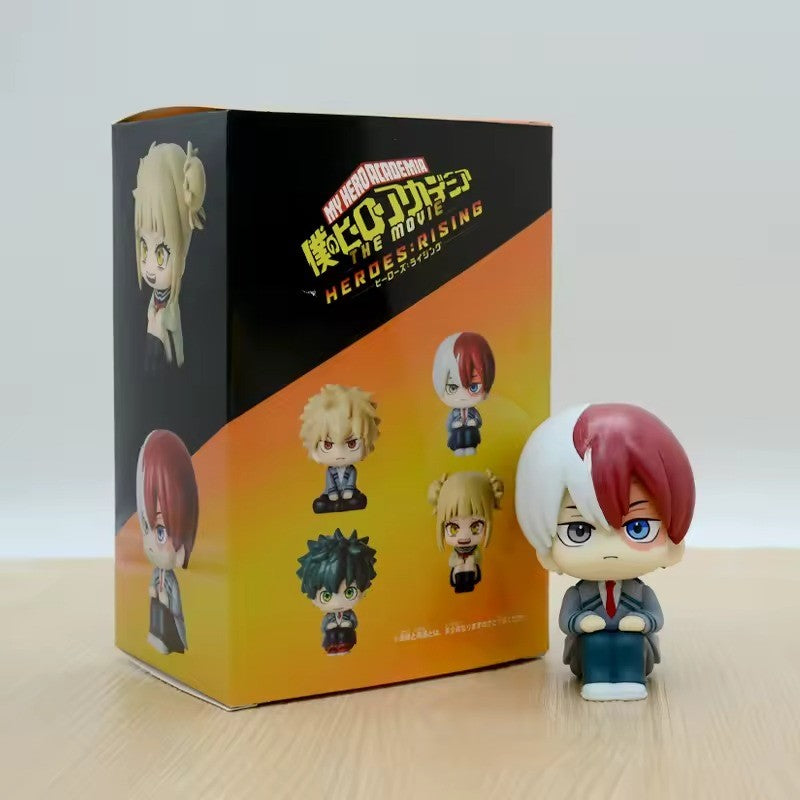 LookUp My Hero Academia Midoriya Izuku Boneco de Anime Boku no Hero Academia Bakugo Katsuki/Todoroki Shoto Bonecos de Ação Brinquedos Presentes