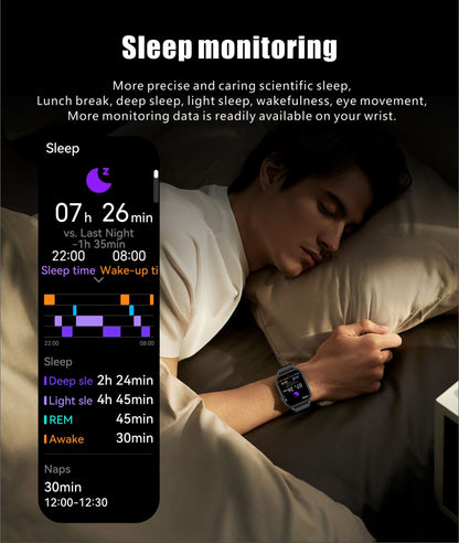 2025 Military GPS Smart Watch Men Flashlight Compass Waterproof Outdoor Sports Tracker Bluetooth Call Smartwatch For Android IOS