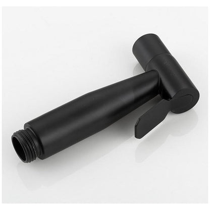 Pulverizador de bidê de banheiro portátil com válvula de latão, bidê de chuveiro de aço inoxidável, chuveiro higiênico, pulverizador de bidê de banheiro montado na parede
