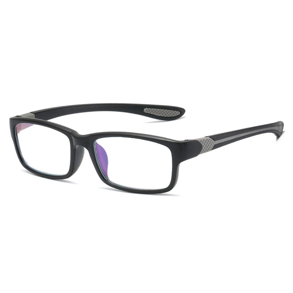Óculos de Leitura Masculino Feminino Esportivo Antiluz Azul Armação TR90 Preta Vermelha Óculos Para Presbiopia +100 a +400