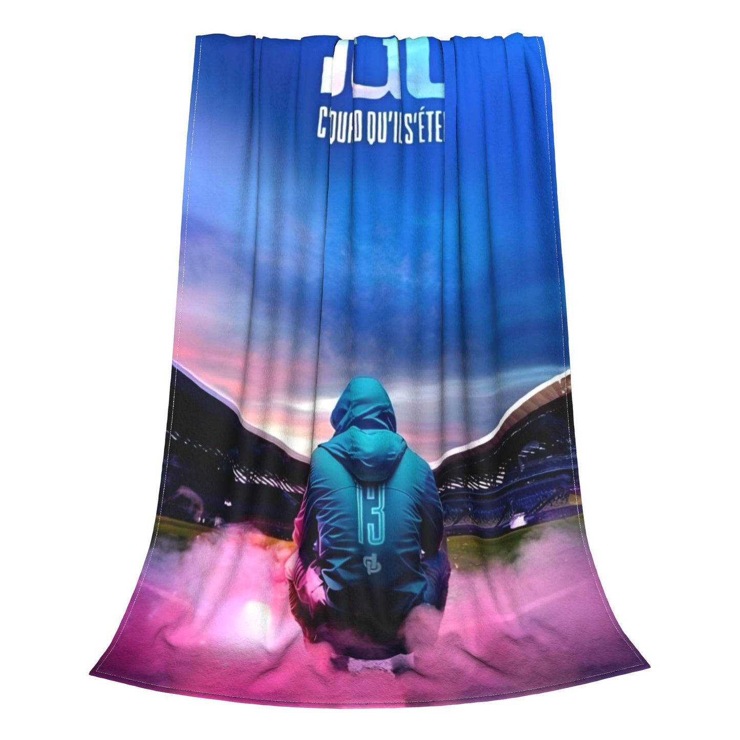 JuL C'est Pas Des Lols Cobertores de Lã Rapper Francês Mantas Leves para Cama Viagem Quilt de Quarto