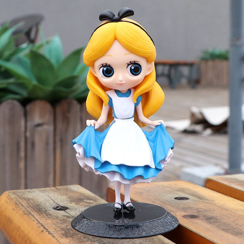 Princesa Disney Ariel Rapunzel Cinderela Sereia Anna Elsa Bela Sofia Branca de Neve Mulan A Pequena Sereia Bonecos Brinquedos Presente Infantil