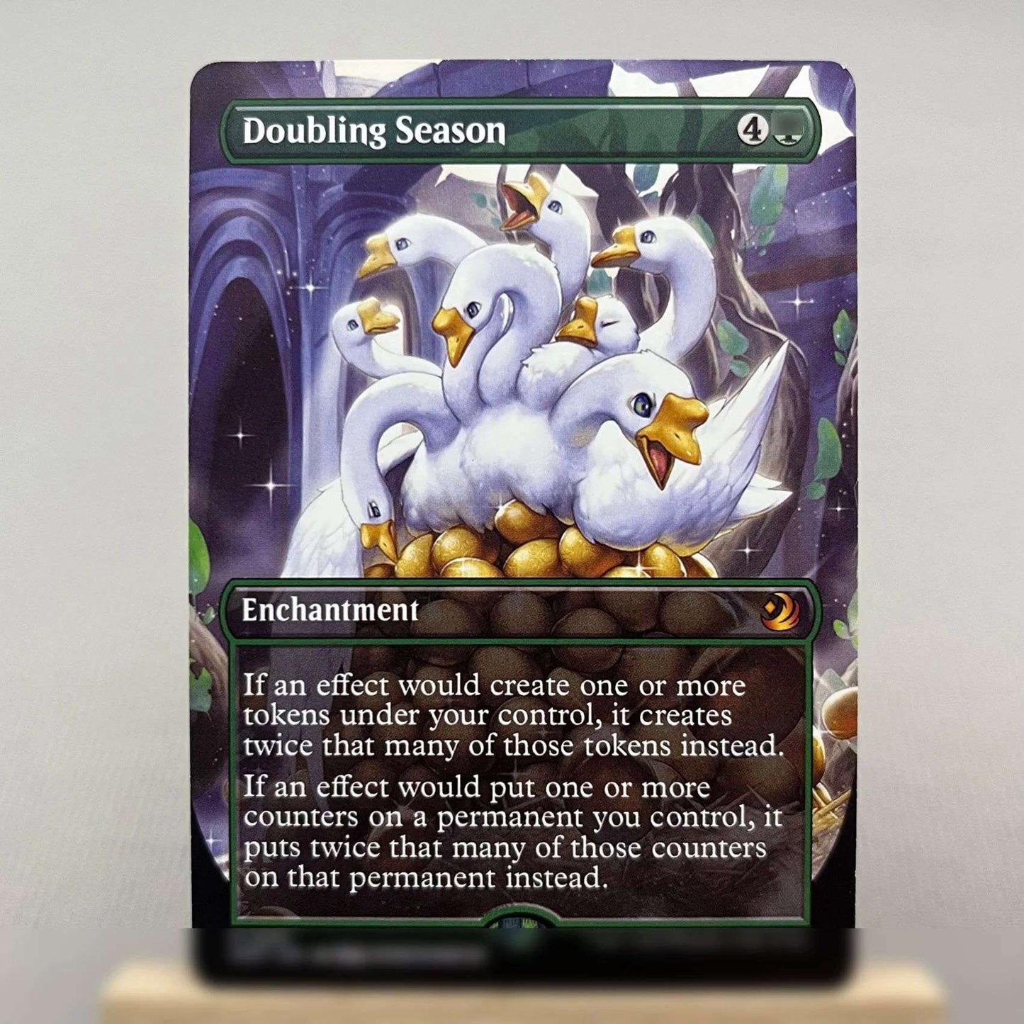 WOT SPG LCC WOE LCI HOLO4-02 Cartas TCG para Jogo em Casa Proxy mágico da Mana Crypt Rhystic Study Lord of Underworld gather