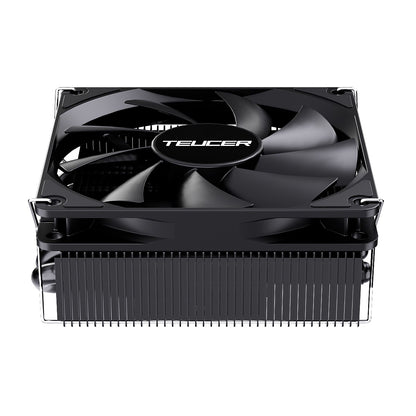 TEUCER UT45 Series CPU Cooler 45mm ITX Case Air Cooling Radiator with UT12015 FDB Fan for AM5 AM4 and LGA1700 1200 2011 for X99