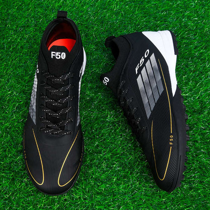 Men Professional Soccer Shoes Society Cleats Outdoor Football Shoes Society Cleats Grass Training Football Field Boots Sneaker