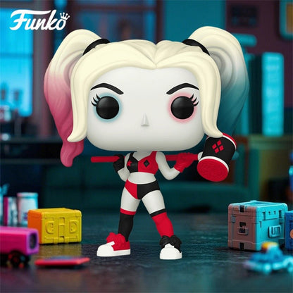 Pride Flag Harley Quinn Funko Pop Action Figure Anime Poison Ivy Doll Cartoon Desk Decor Limited Edition Collectible Model Gifts