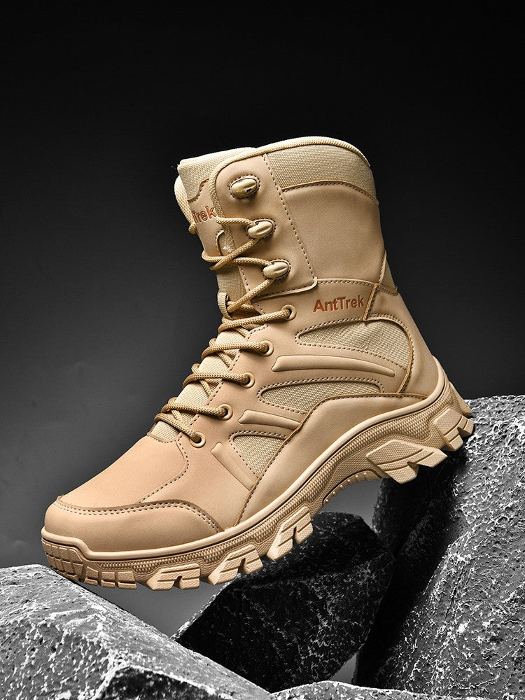 Botas de Caminhada Masculinas de Cano Alto, Casuais, Confortáveis e Quentes