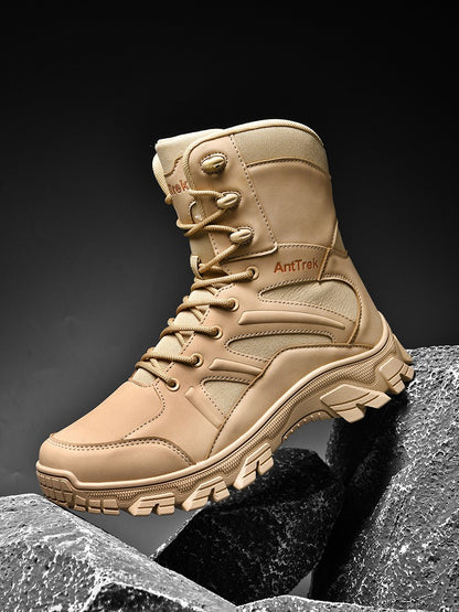 Botas de Caminhada Masculinas de Cano Alto, Casuais, Confortáveis e Quentes