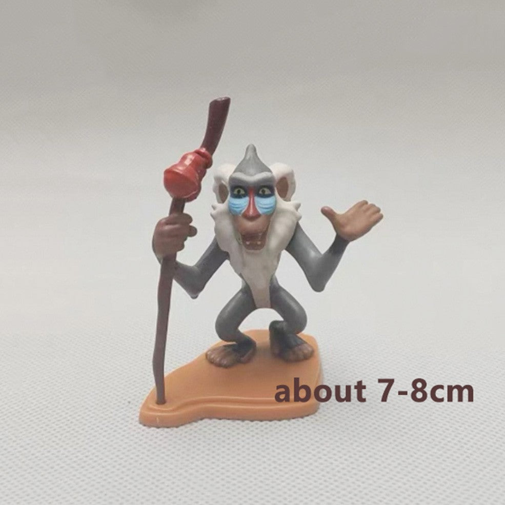 Disney O Rei Leão Bonecos Articulados Rafiki Simba Timão Anime Bonecos Articulados Figuras Decoração Presentes para Crianças