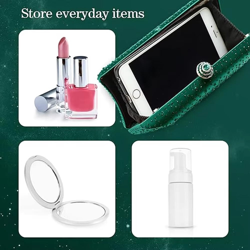 Luxury Design Crossbody Shoulder Bags For Women Evening Handbag Fashionable Outfits Wedding Women Green Clutch Purses