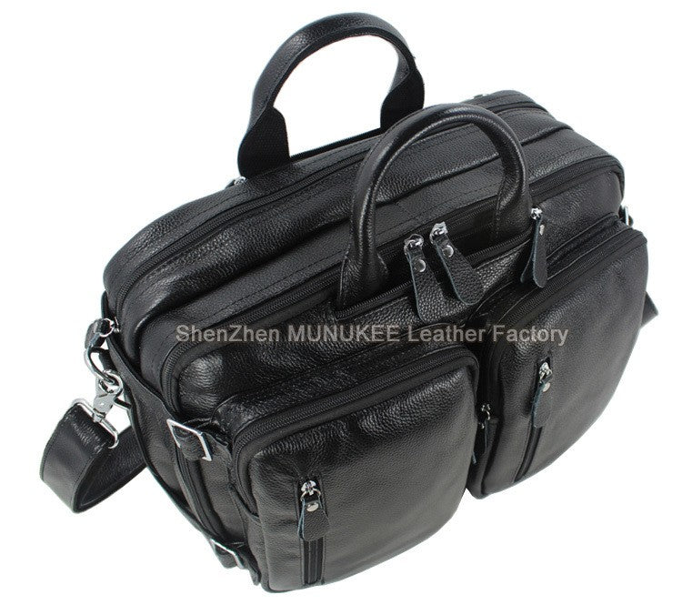 Bolsa de Viagem Masculina de Couro Genuíno Legítimo de Grão Integral Multifuncional, Bolsa de Viagem de Couro, Bolsa de Viagem Grande, Bolsa de Fim de Semana