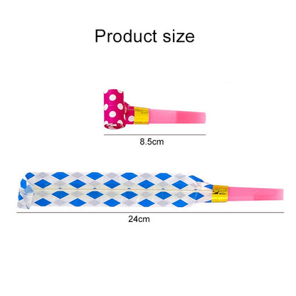 5~100pcs Blowing Telescopic Whistle Party Noise Generator Plastics Party Entertainment Cheering Props Festival Gift Pinata TMZ