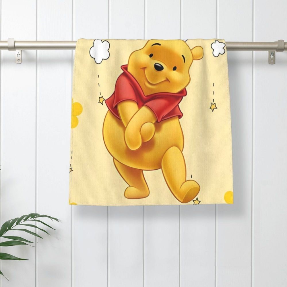 Winnie The Pooh Bear Piglet Merch Towel for Beach New Summer Microfiber Shower Towel No Sand Quick-Dry Surf Towels