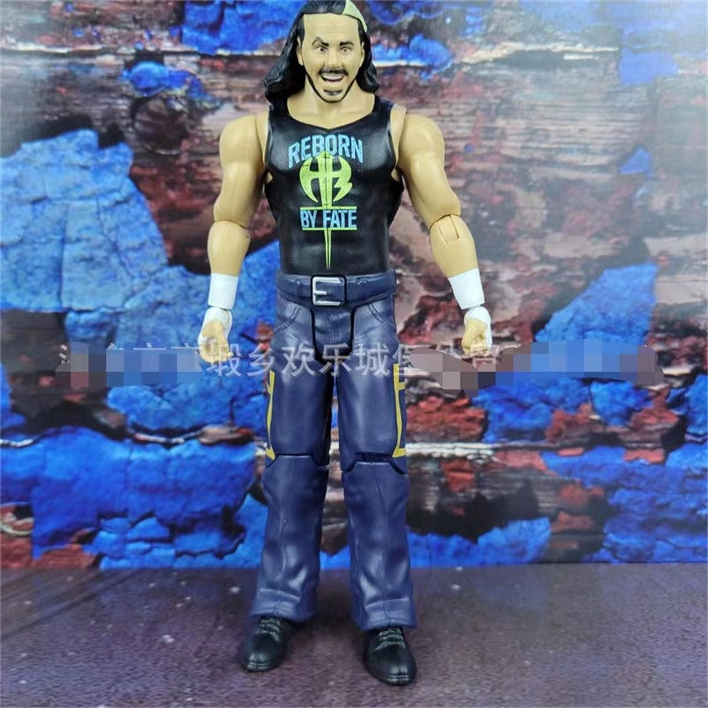Brinquedo figura de ação de lutador gladiador de luta livre profissional de brinquedo clássico, vários estilos