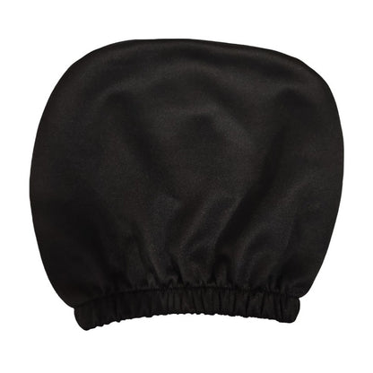 1Pcs Black Premium Cloth Headrest Cover For Car, Truck, SUV, Auto Universal Fit Interior Decorative Parts