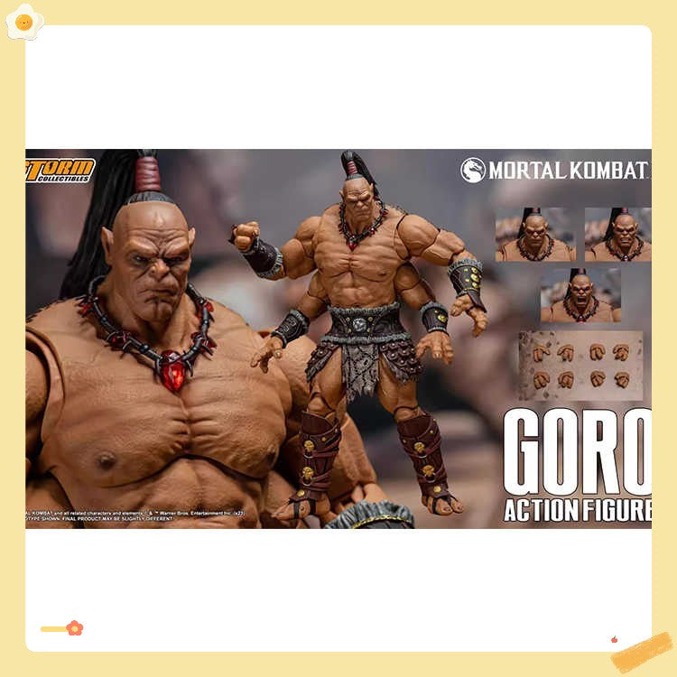 In Stock Original STORM TOYS Storm Mortal Kombat GORO Character Model Toy Gift Collection Collectible Model Decoration